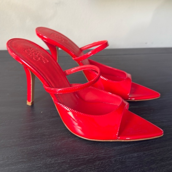 Gia Borgini patent leather sandals size 7 - Picture 2 of 8